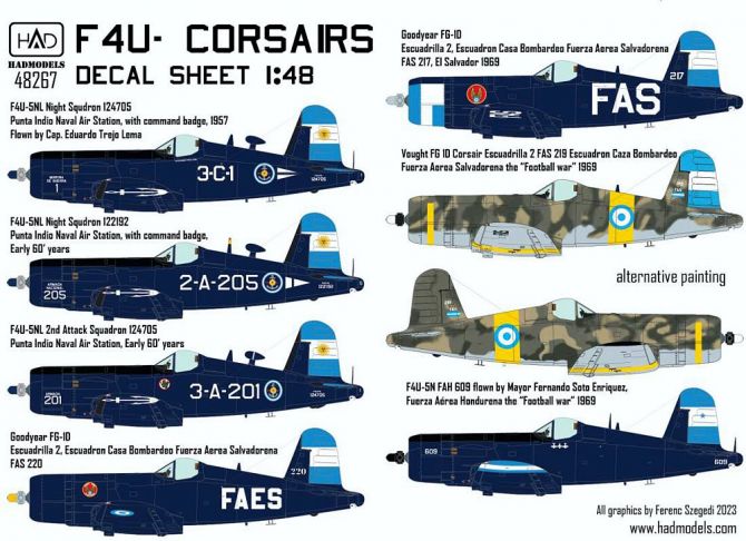 HUN48267 F4U-5 Corsair