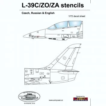 ACD72031 L-39C/ZO/ZA Albatros Stencils