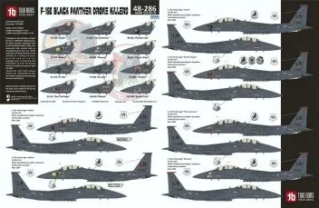 TB48286 F-15E Strike Eagle Black Panthers Drohnen-Killer