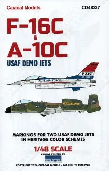 CD48237 A-10C & F-16C U.S. Air Force Demo-Jets