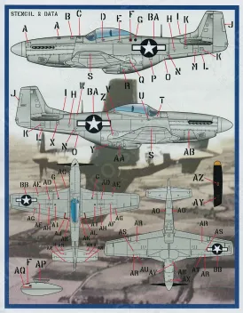 FBD48095 P-51 Mustang Meyer’s Maulers 487th FS Teil 2