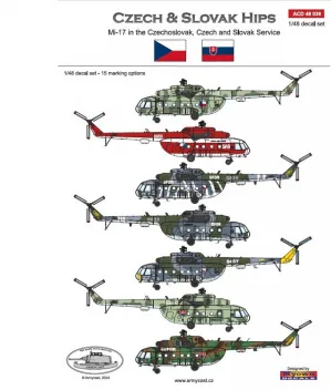 ACD48036 Mi-17 Hip tschechische und slowakische Luftwaffe