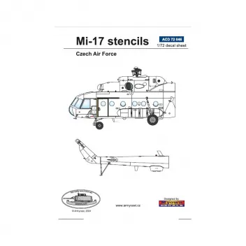 ACD72046 Mi-17 Hip Stencils