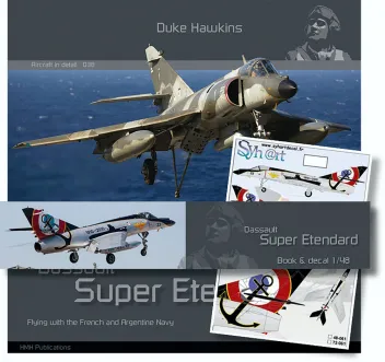 DH-038LIM Dassault Super Etendard inklusive Decals