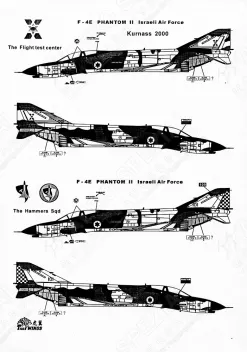 TW48106 F-/RF-4E Phantom II israelische Luftwaffe