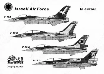 TW48109 F-16 Netz/Barak Israeli Air Force