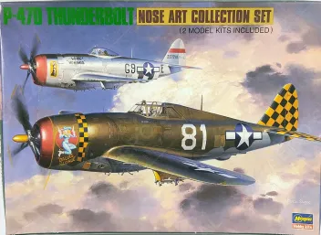 HASP46 P-47D Thunderbolt Nose Art Collection Set