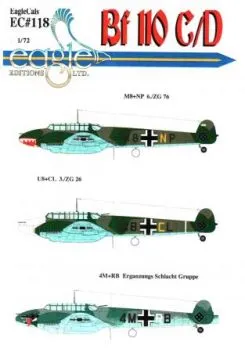 ECD72118 Bf 110C/D