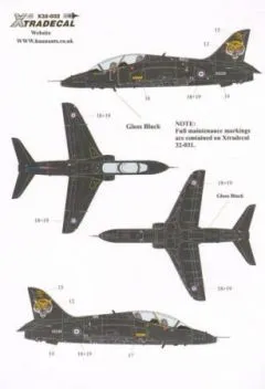 XD32032 Hawk T.1A Sonderanstriche FRADU/4 FTS