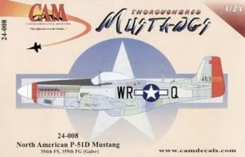 CAM24008 P-51D Mustang (Cherraine), 354th FS/355th FG