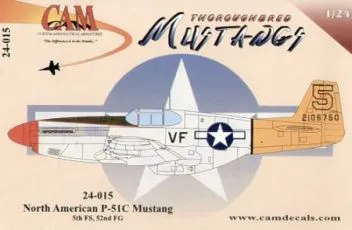 CAM24015 P-51C Mustang 5th FS/52nd FG