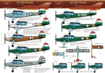 HUN48085 Fi 156 Storch ungarische Luftwaffe