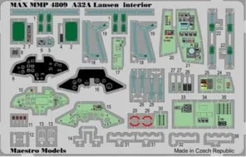 MMP4809 A 32A Lansen Innendetails (farbbedruckt)