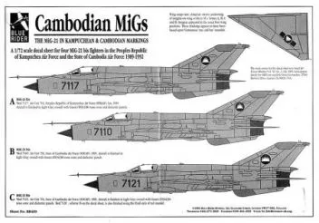 BR7409 MiG-21bis Fishbed