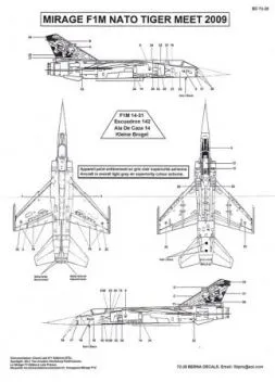 BD72028 Mirage F1M NATO Tiger Meet 2009