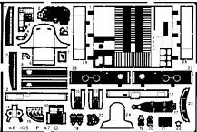 ED48105 P-47D Thunderbolt Detail Set