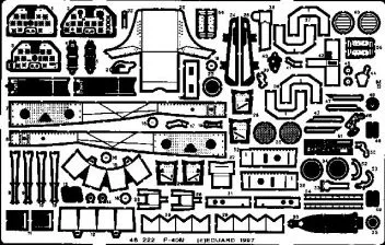 ED48222 P-40N Warhawk Detail Set