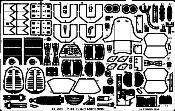 ED48234 P-38F/G/H Lightning Detail Set