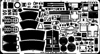 ED48237 MiG-21PF Fishbed-D Detail Set