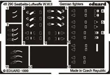 ED48290 Sitzgurte für Jäger Luftwaffe WK II