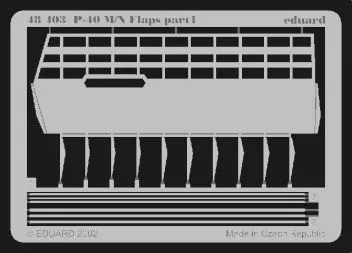 ED48403 P-40N/M Warhawk Landeklappen