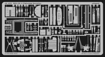 ED48423 MiG-29 Fulcrum-A Innendetails