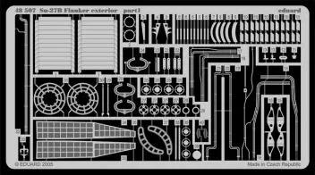 ED48507 Su-27 Flanker-B Außendetails