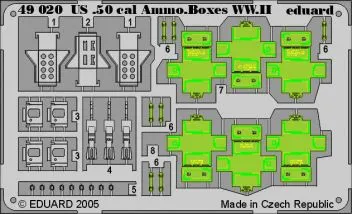 ED49020 Munitionskisten USA WK II cal. 0.50