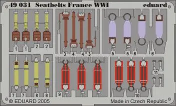 ED49031 Sitzgurte Frankreich WK I