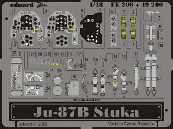 ED49200 Ju 87 B Detail Set