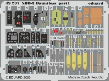 ED49237 SBD-3 Dauntless Detail Set