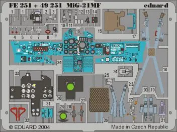 ED49251 MiG-21MF Fishbed-J Detail Set