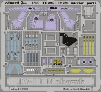 ED49295 OV-1D Mohawk Innendetails