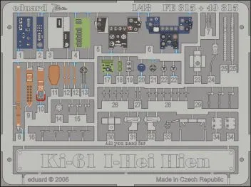 ED49315 Ki-61 I Hei Hien Detail Set