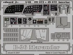 ED49372 B-26 Marauder Innendetails