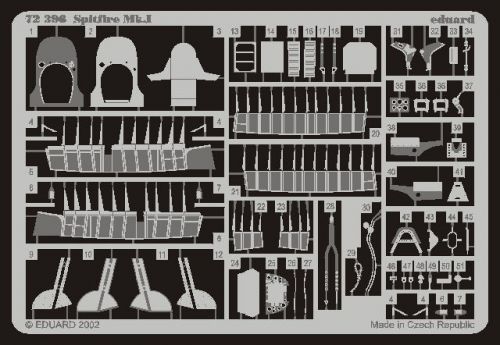 ED72396 Spitfire Mk.I Detail Set