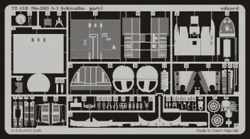 ED72418 Me 262 A-1a Detail Set