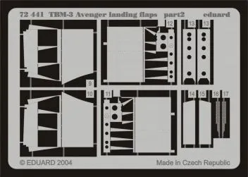 ED72441 TBM-3 Avenger Landeklappen