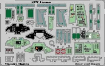 MMP4871 S 32C Lansen Interior Details (pre-painted)