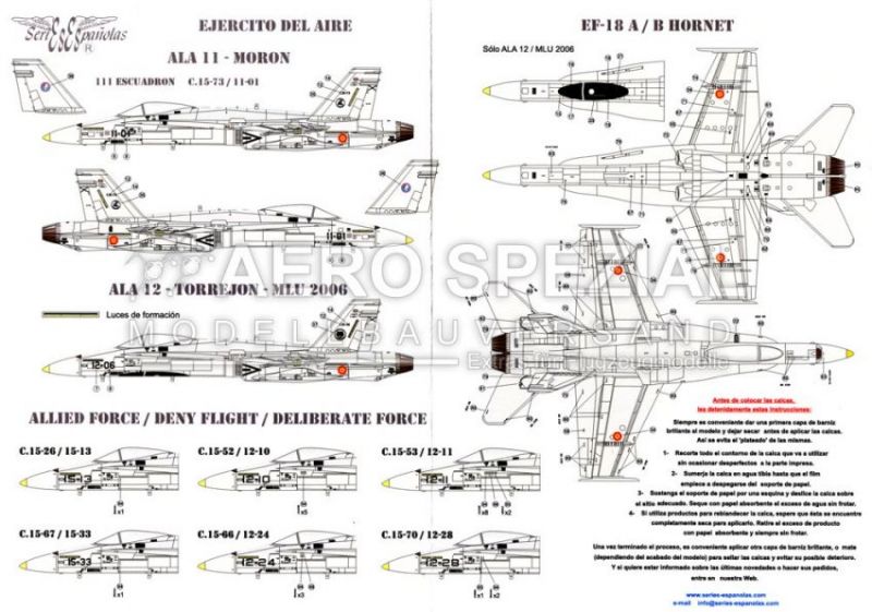 EF-18A/B Hornet Spanish Air Force