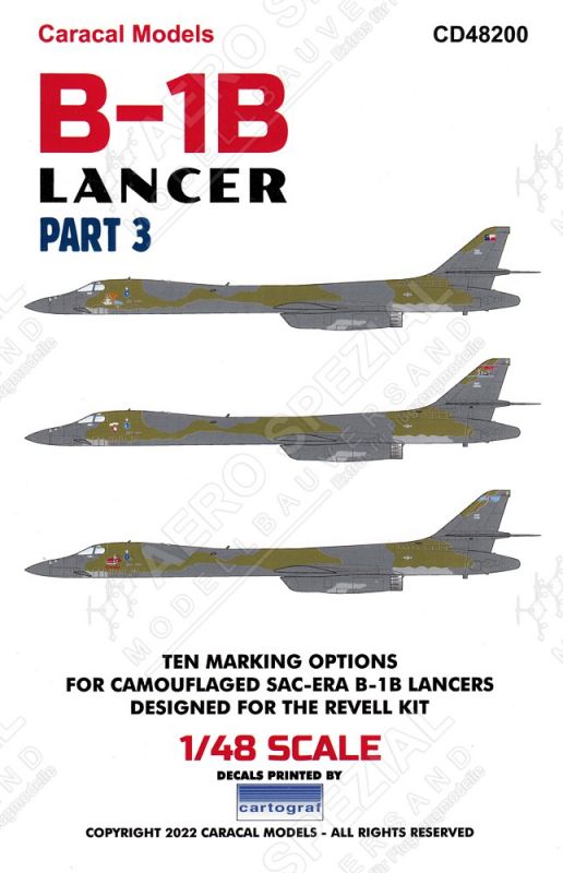 CD48200 B-1B Lancer Strategic Air Command