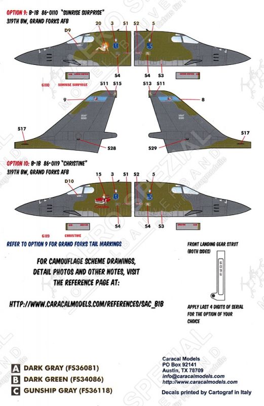 CD48200 B-1B Lancer Strategic Air Command