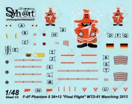 SY48078 F-4F Phantom II letzter Flug WTD 61