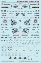CD72020 A-10C Thunderbolt II Air National Guard