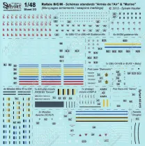 SY48916 Rafale B/C/M Waffenbeschriftungen