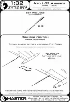 AM32077 L-39 Albatros Pitot Tube