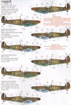 XD72221 Spitfire Mk.Ia Luftschlacht um England