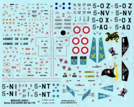 BD48116 Mirage 2000C französische Luftwaffe