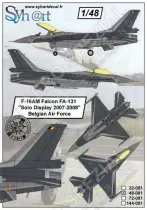 SY48081 F-16AM Fighting Falcon Solo Display 2007-2008