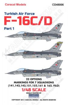 CD48006 F-16 Fighting Falcon türkische Luftwaffe Teil 1